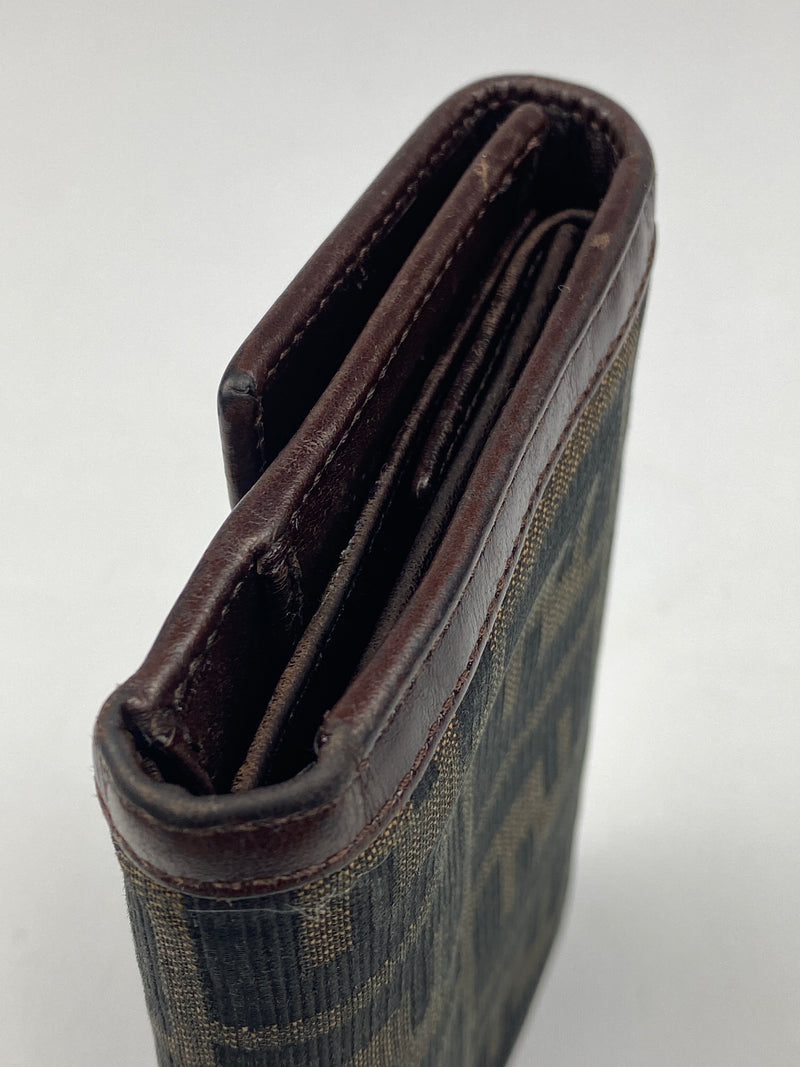 FENDI - VINTAGE TRI FOLD ZUCCA WALLET