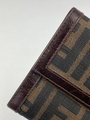 FENDI - VINTAGE TRI FOLD ZUCCA WALLET