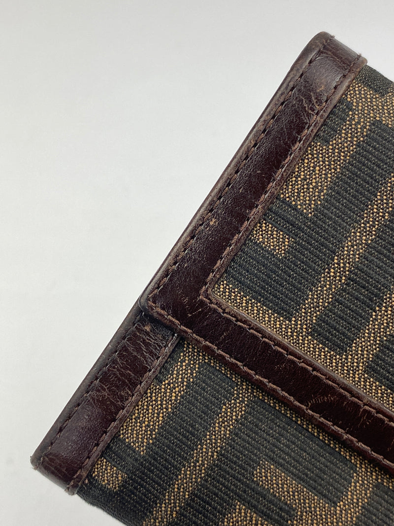 FENDI - VINTAGE TRI FOLD ZUCCA WALLET