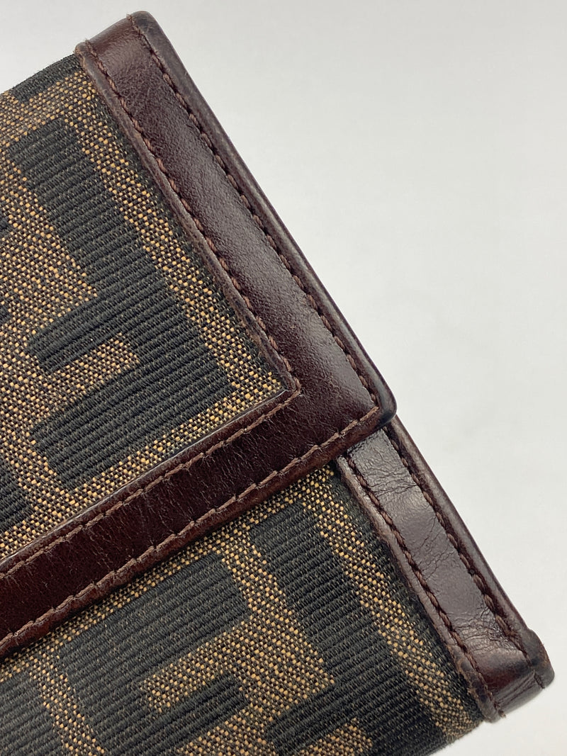 FENDI - VINTAGE TRI FOLD ZUCCA WALLET