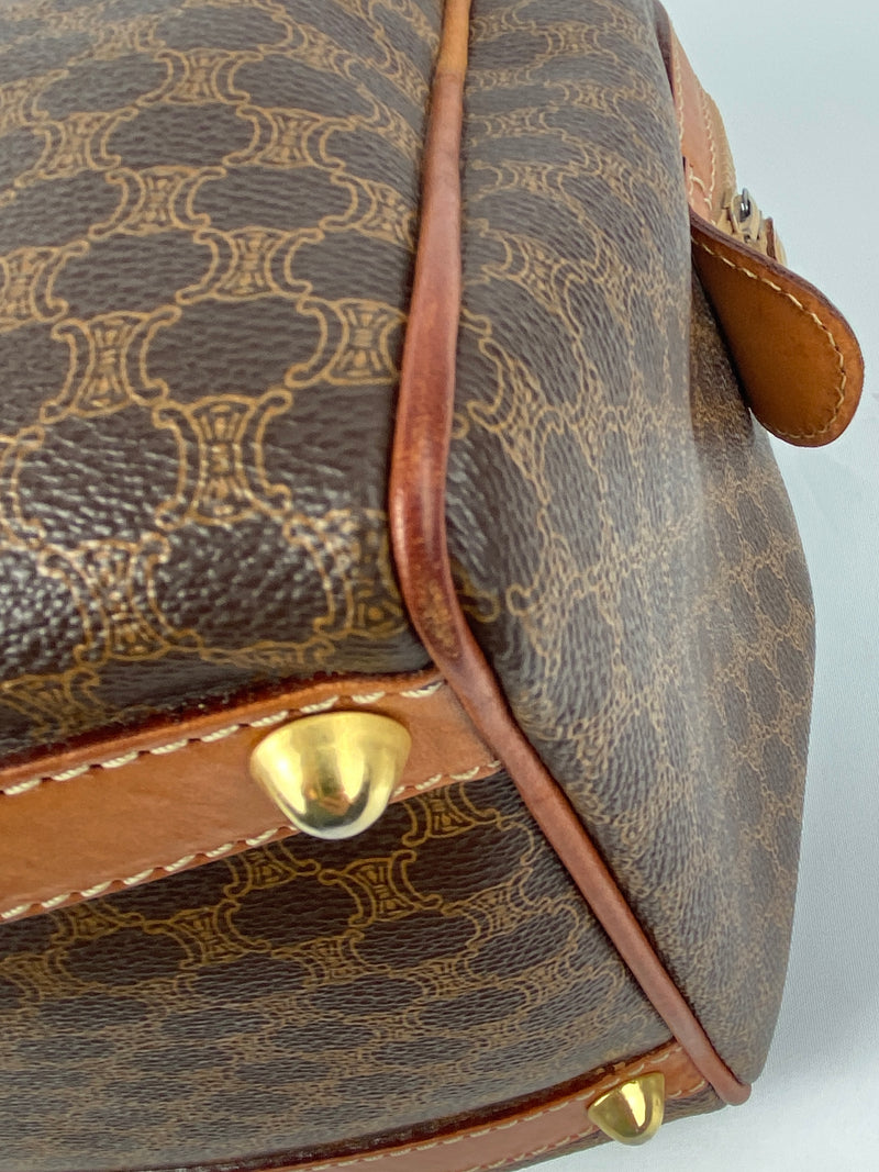 CELINE - MACADAM BOSTON HANDBAG