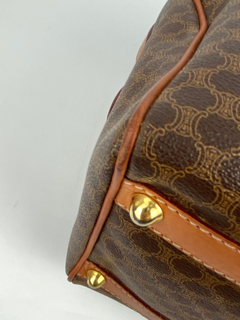 CELINE - MACADAM BOSTON HANDBAG