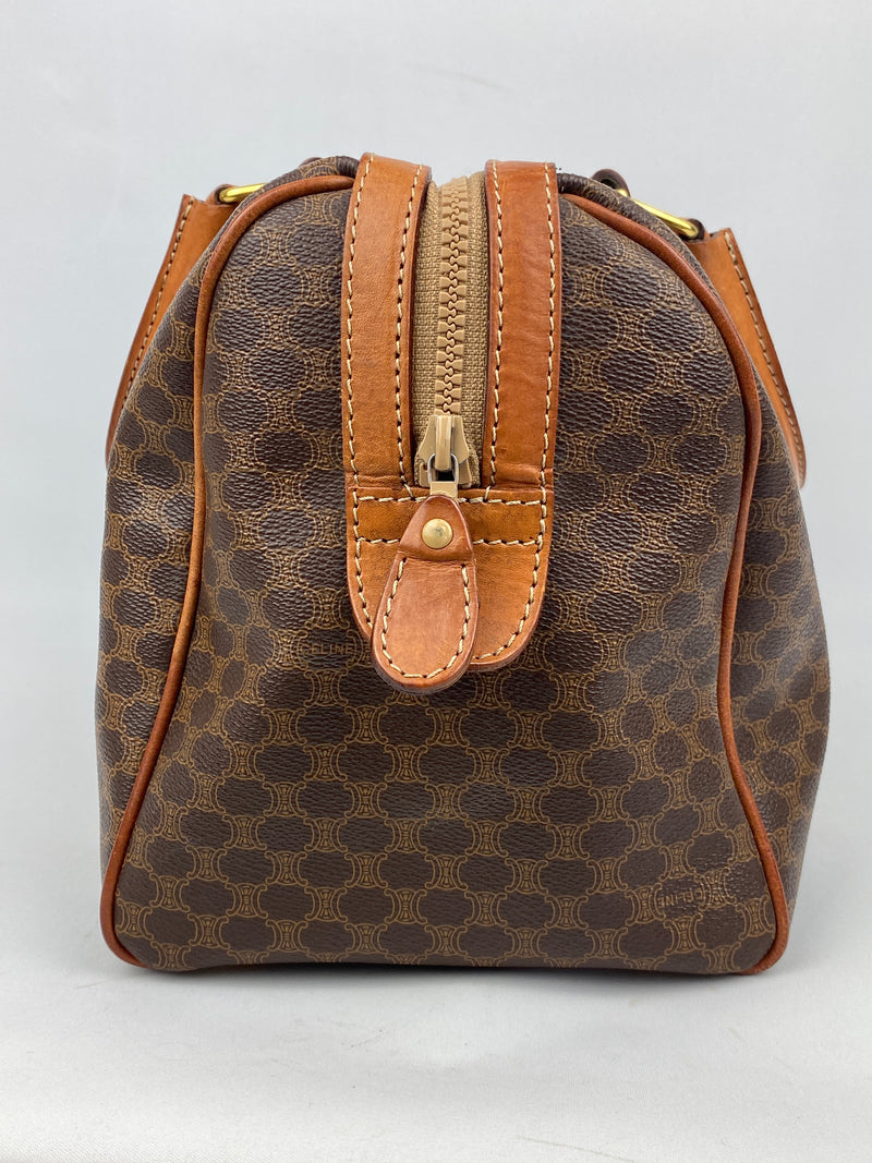 CELINE - MACADAM BOSTON HANDBAG