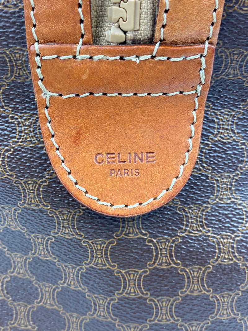 CELINE - MACADAM BOSTON HANDBAG