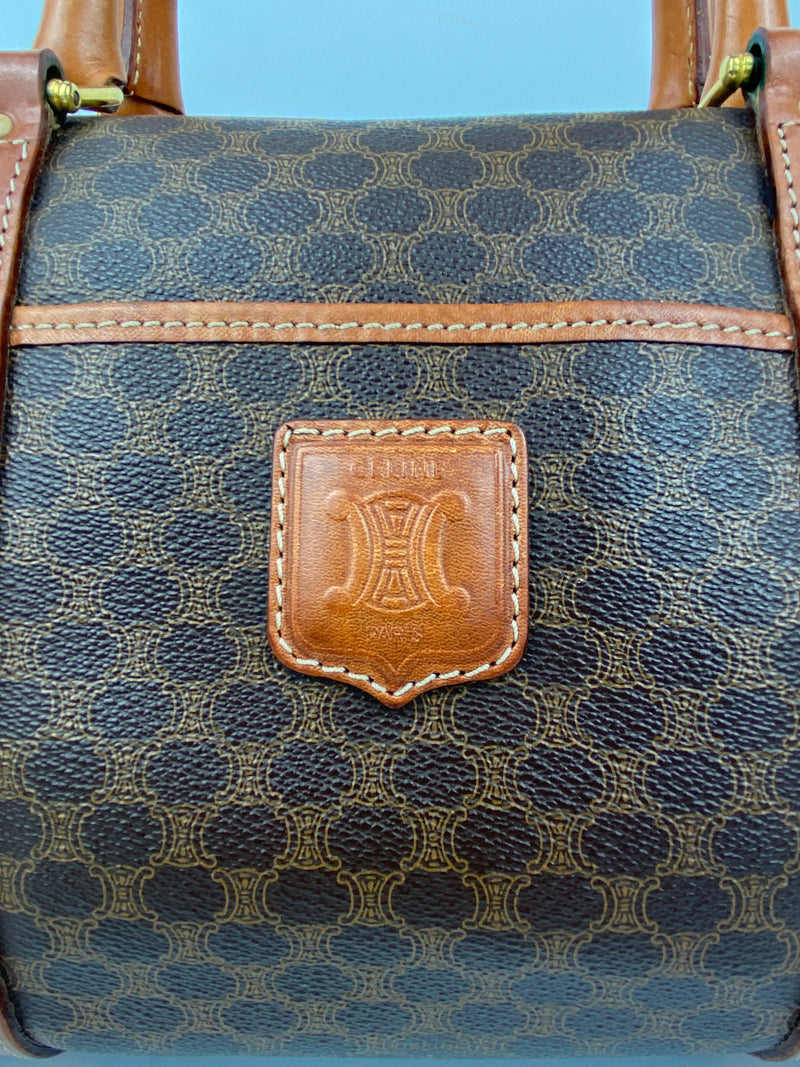 CELINE - MACADAM BOSTON HANDBAG