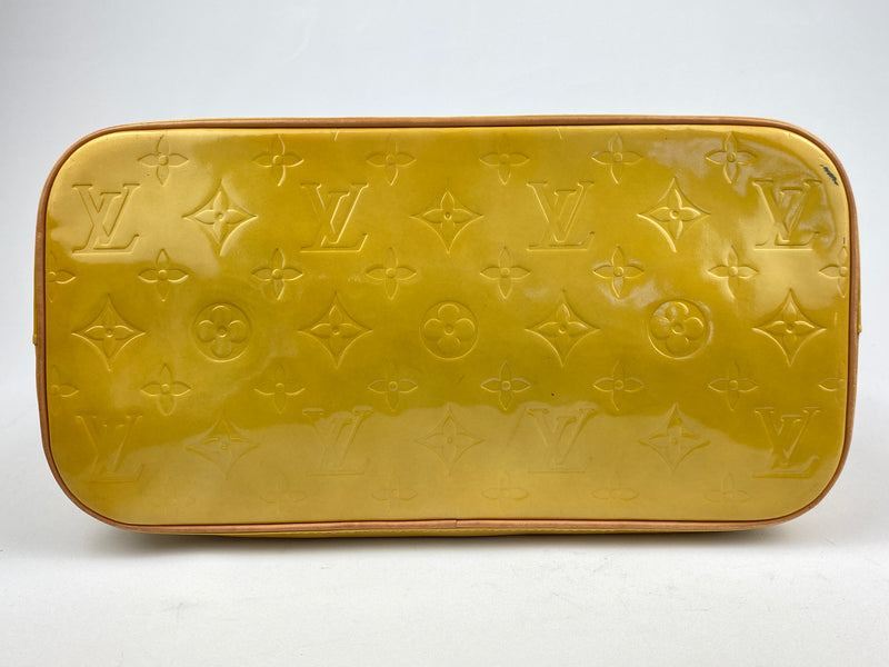 LOUIS VUITTON - HOUSTON MONOGRAM VERNIS YELLOW