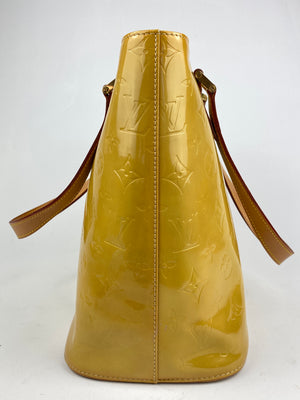LOUIS VUITTON - HOUSTON MONOGRAM VERNIS YELLOW