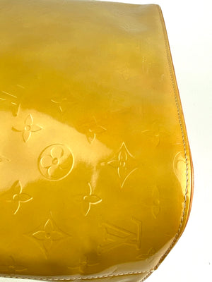 LOUIS VUITTON - HOUSTON MONOGRAM VERNIS YELLOW
