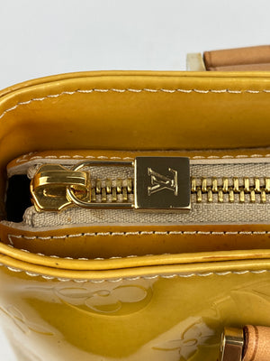 LOUIS VUITTON - HOUSTON MONOGRAM VERNIS YELLOW