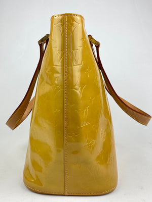 LOUIS VUITTON - HOUSTON MONOGRAM VERNIS YELLOW