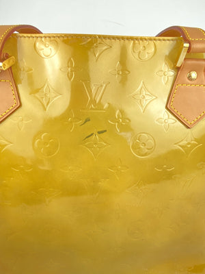 LOUIS VUITTON - HOUSTON MONOGRAM VERNIS YELLOW