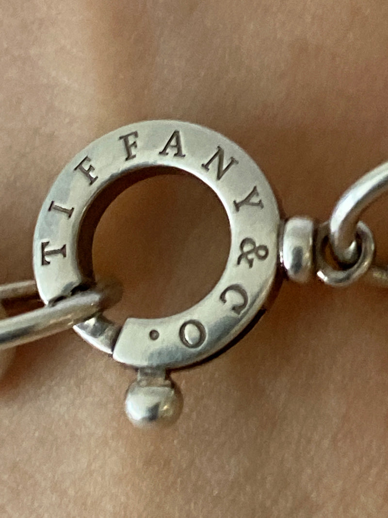 TIFFANY & CO. - TIFFANY 1837 STIRLING SILVER CIRCLE DISC LINK BRACELET