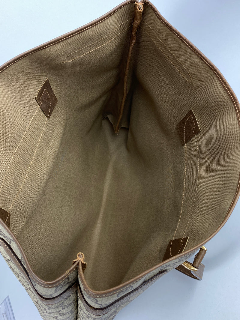 GUCCI - SUPREME GG COATED CONVAS SHOPPER TOTE BAG - VINTAGE
