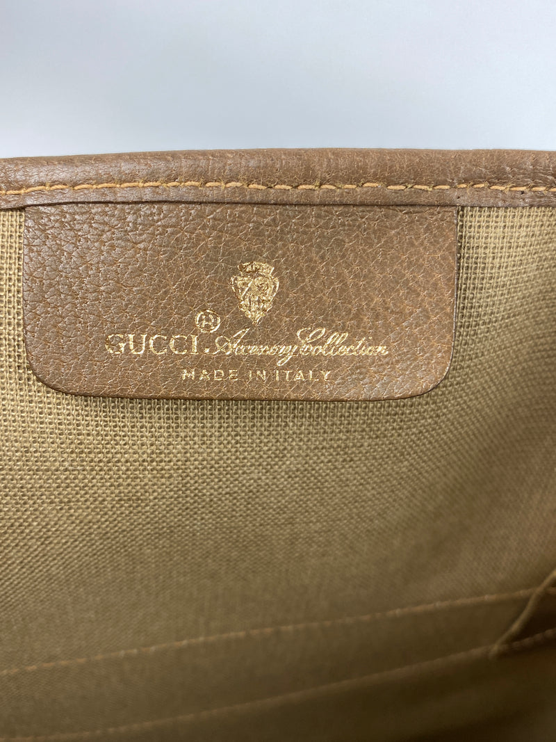 GUCCI - SUPREME GG COATED CONVAS SHOPPER TOTE BAG - VINTAGE