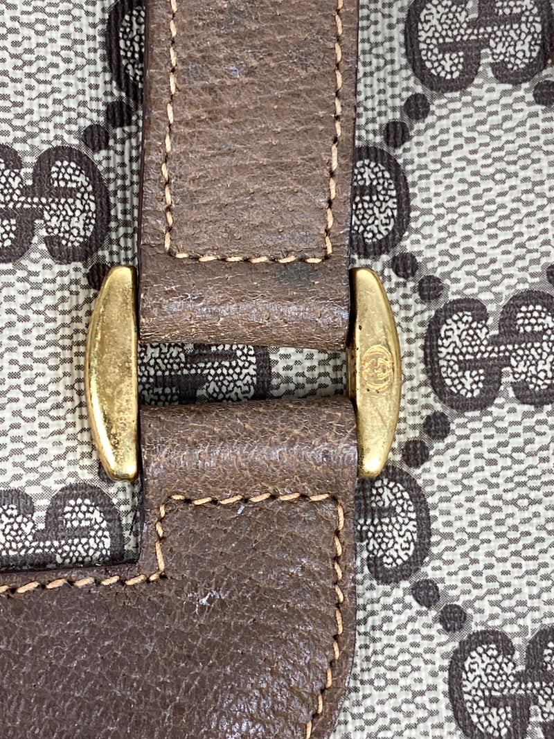 Vintage gucci deals canvas bag