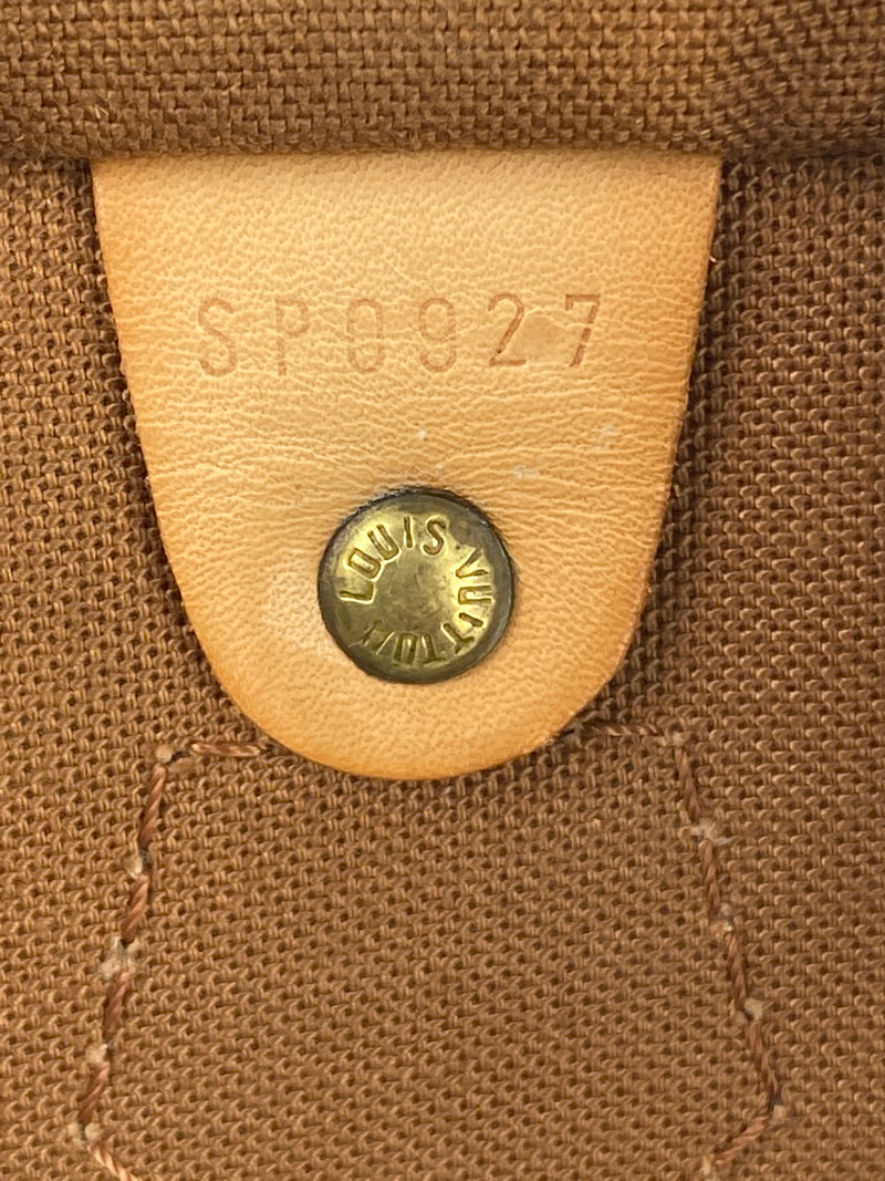 LOUIS VUITTON - MONOGRAM SPEEDY 40 BAG - YR 1997