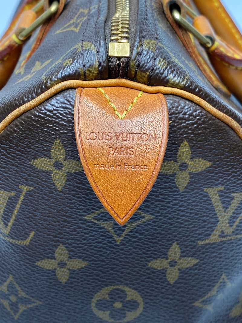 LOUIS VUITTON - MONOGRAM SPEEDY 25 BAG - VINTAGE Year 2005