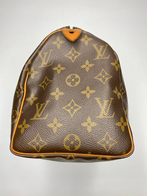 LOUIS VUITTON - MONOGRAM SPEEDY 25 BAG - VINTAGE Year 2005