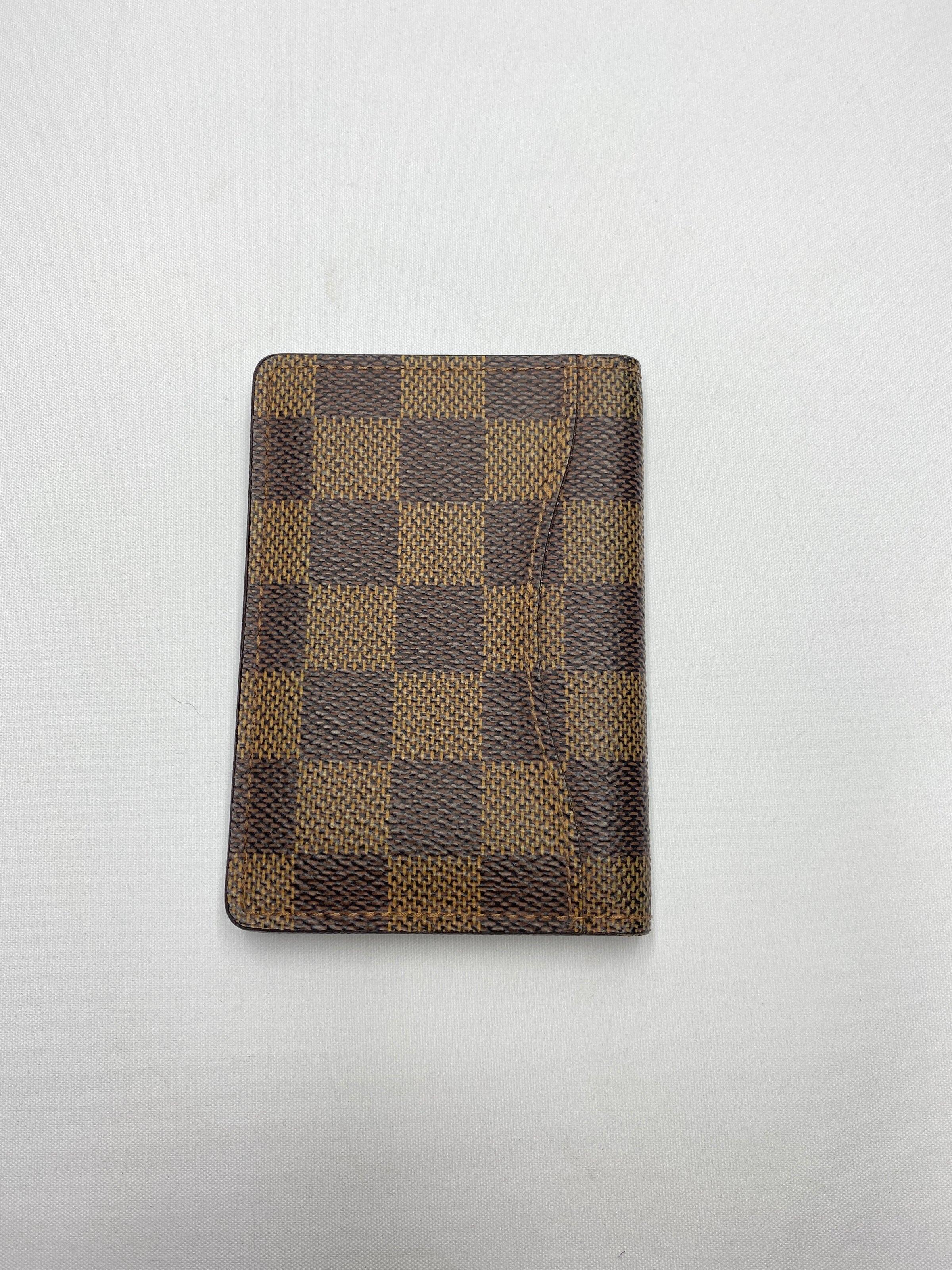 Louis Vuitton Pocket Organizer Wallet Damier Ebene