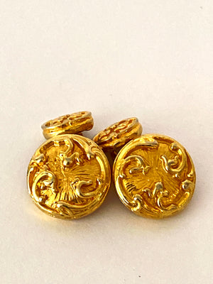 CHANEL - INTERTWINED C CUFFLINKS  - VINTAGE