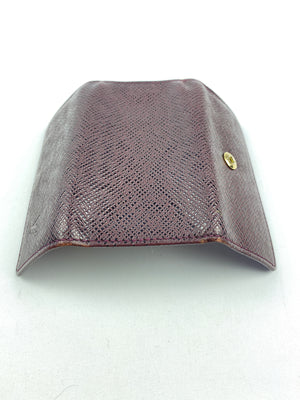 LOUIS VUITTON - BROWN TAIGA LEATHER MULTICLES 4 KEY HOLDER