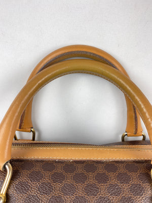 CELINE - MACADAM BOSTON HANDBAG IN MONOGRAM