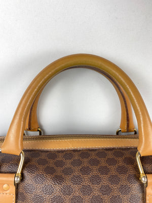 CELINE - MACADAM BOSTON HANDBAG IN MONOGRAM