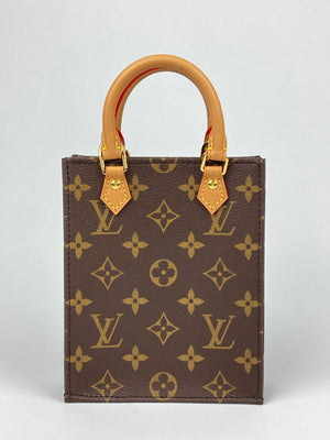 LOUIS VUITTON - PETIT SAC PLAT IN MONOGRAM CANVAS