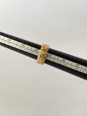 BVLGARI - PARENTISI RING IN 18 KARAT YELLOW GOLD - VINTAGE