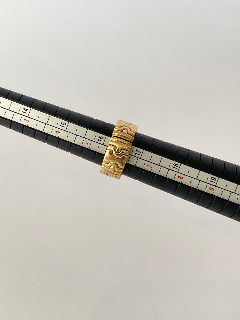 BVLGARI - PARENTISI RING IN 18 KARAT YELLOW GOLD - VINTAGE