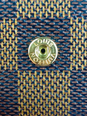 LOUIS VUITTON - CHAMPS ELYSEES CUFFLINKS + DE CASE *RARE*