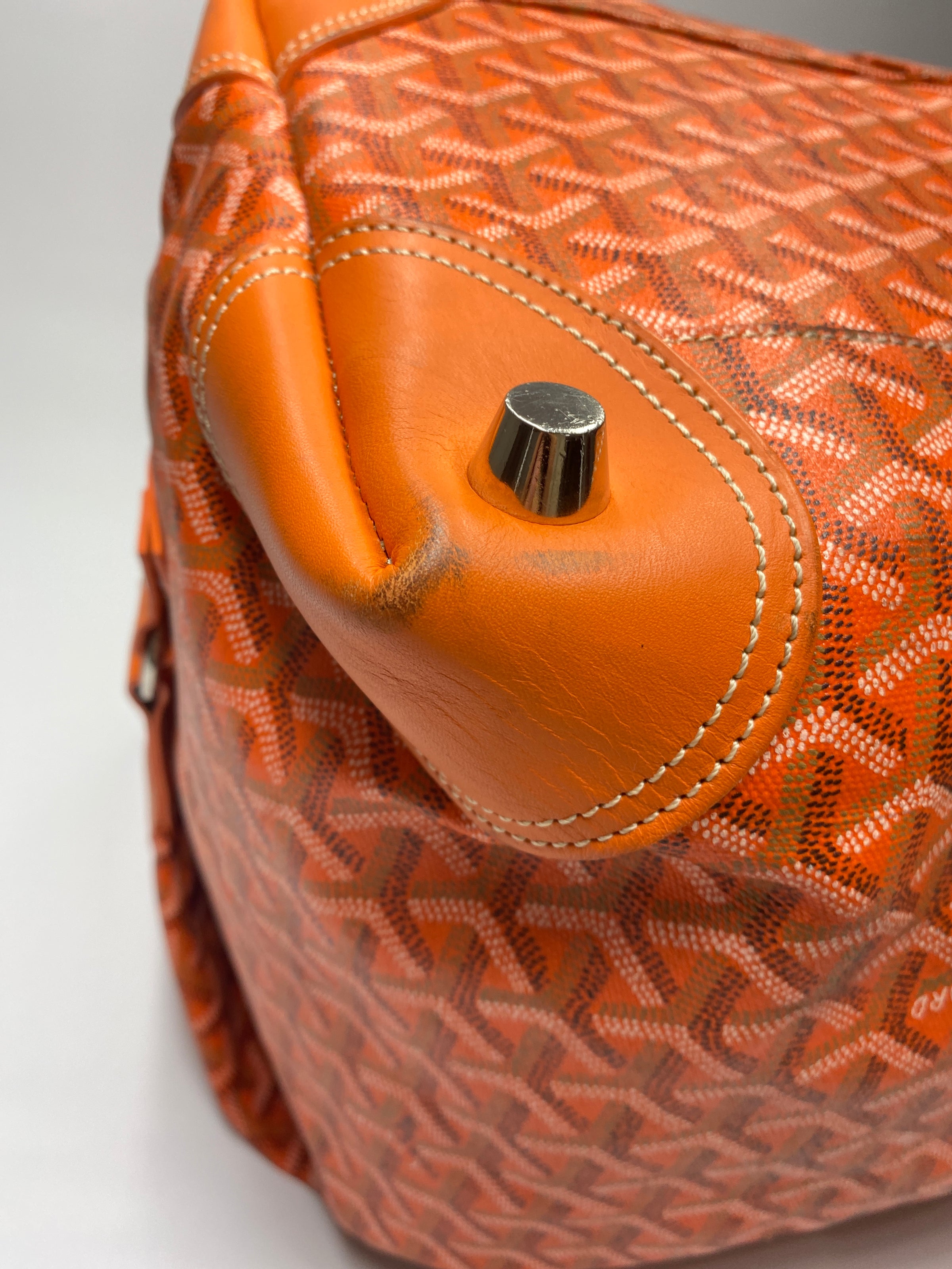 GOYARD - BOEING 55 TRAVEL BAG ORANGE – RE.LUXE AU