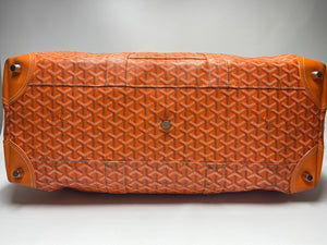 GOYARD - BOEING 55 TRAVEL BAG ORANGE