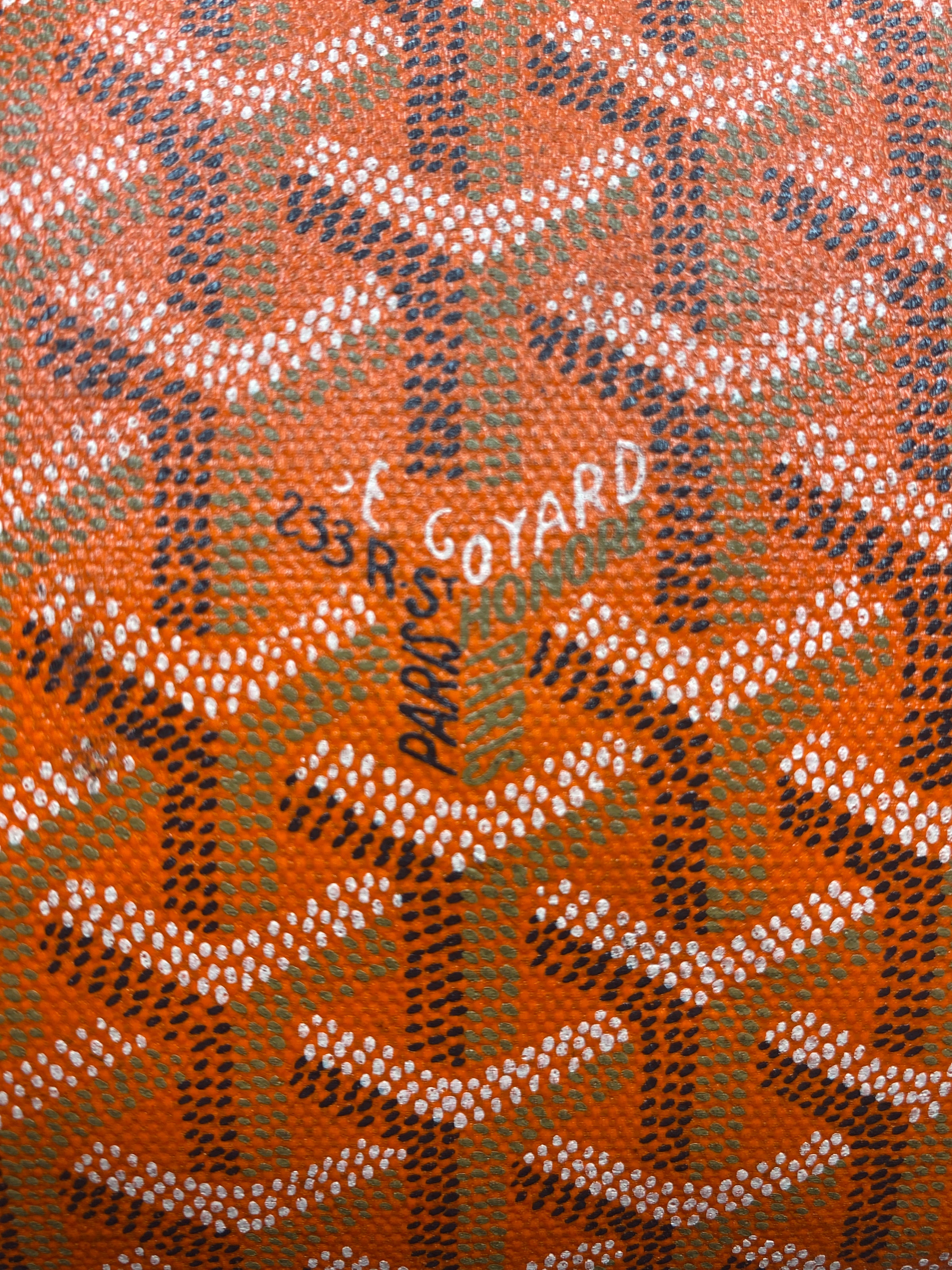 wallpaper goyard orange