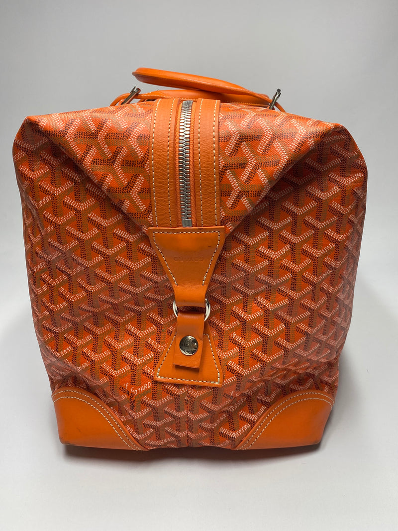 GOYARD - BOEING 55 TRAVEL BAG ORANGE