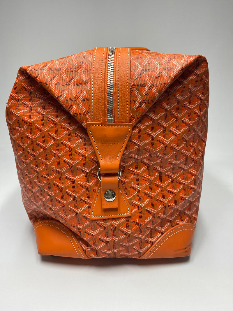 GOYARD - BOEING 55 TRAVEL BAG ORANGE