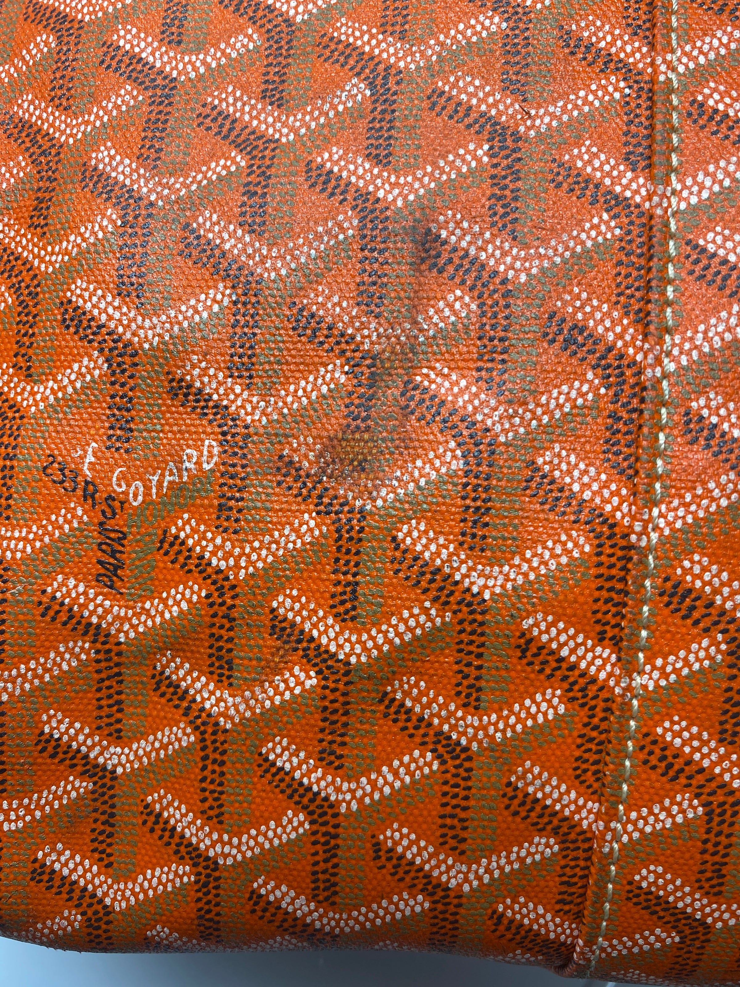 GOYARD - BOEING 55 TRAVEL BAG ORANGE – RE.LUXE AU