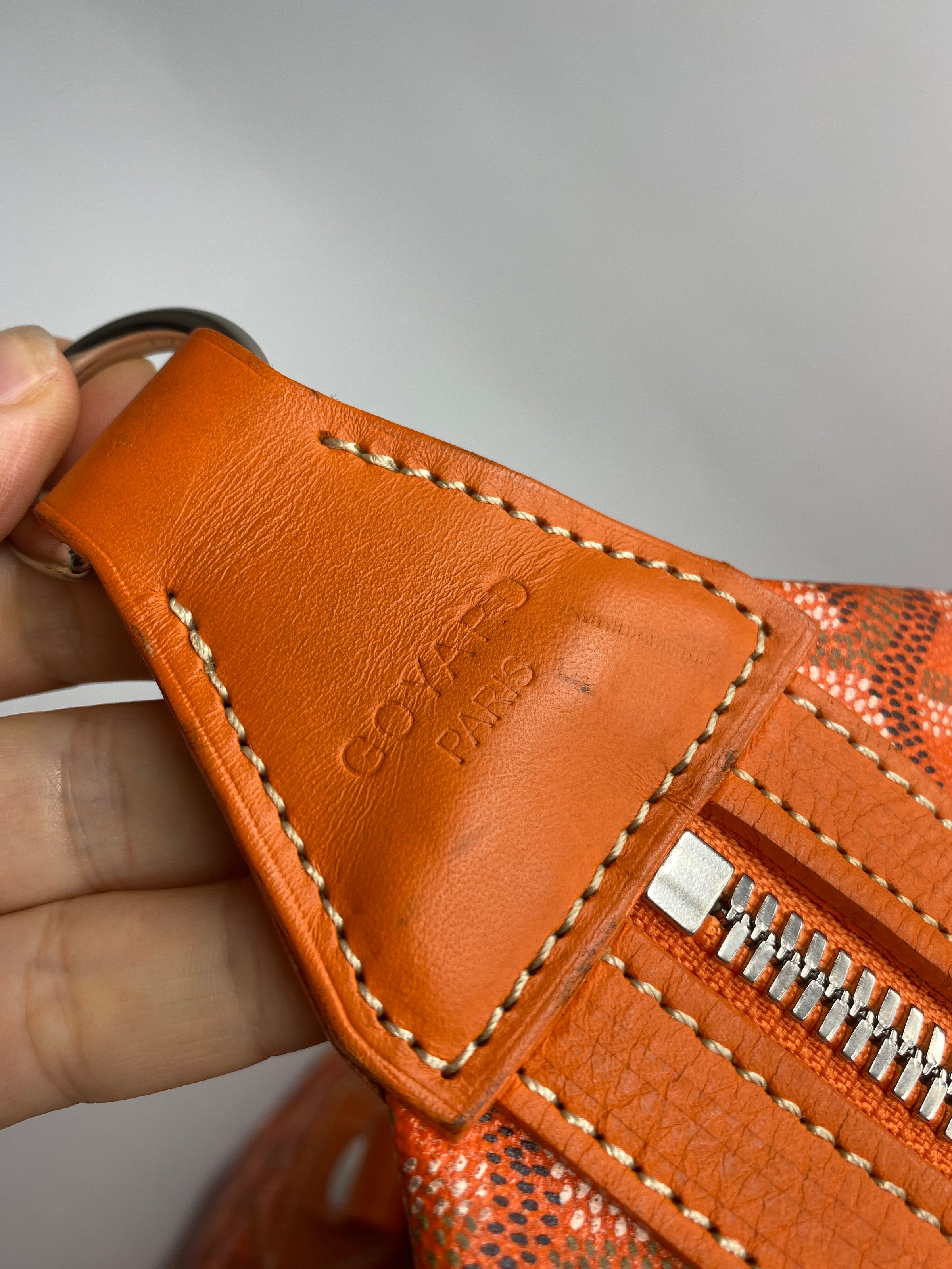 GOYARD - BOEING 55 TRAVEL BAG ORANGE – RE.LUXE AU