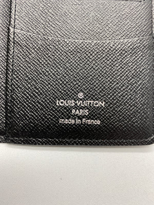 LOUIS VUITTON - POCKET ORGANISER WALLET IN DAMIER GRAPHITE