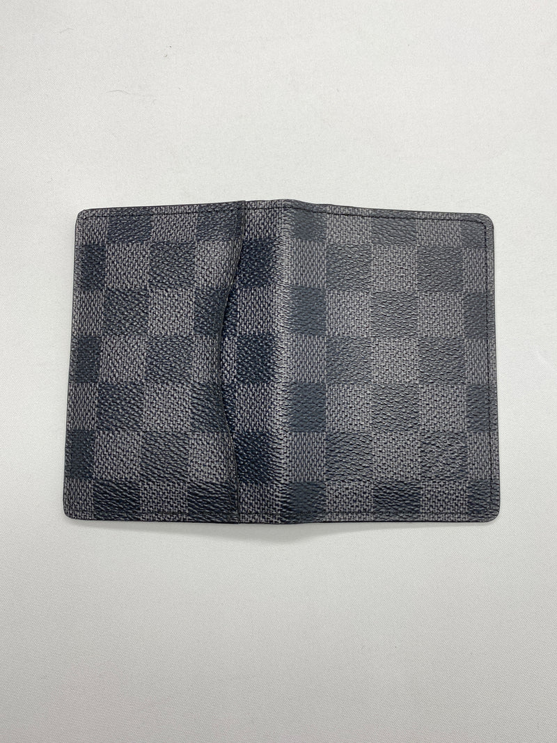 LOUIS VUITTON - POCKET ORGANISER WALLET IN DAMIER GRAPHITE