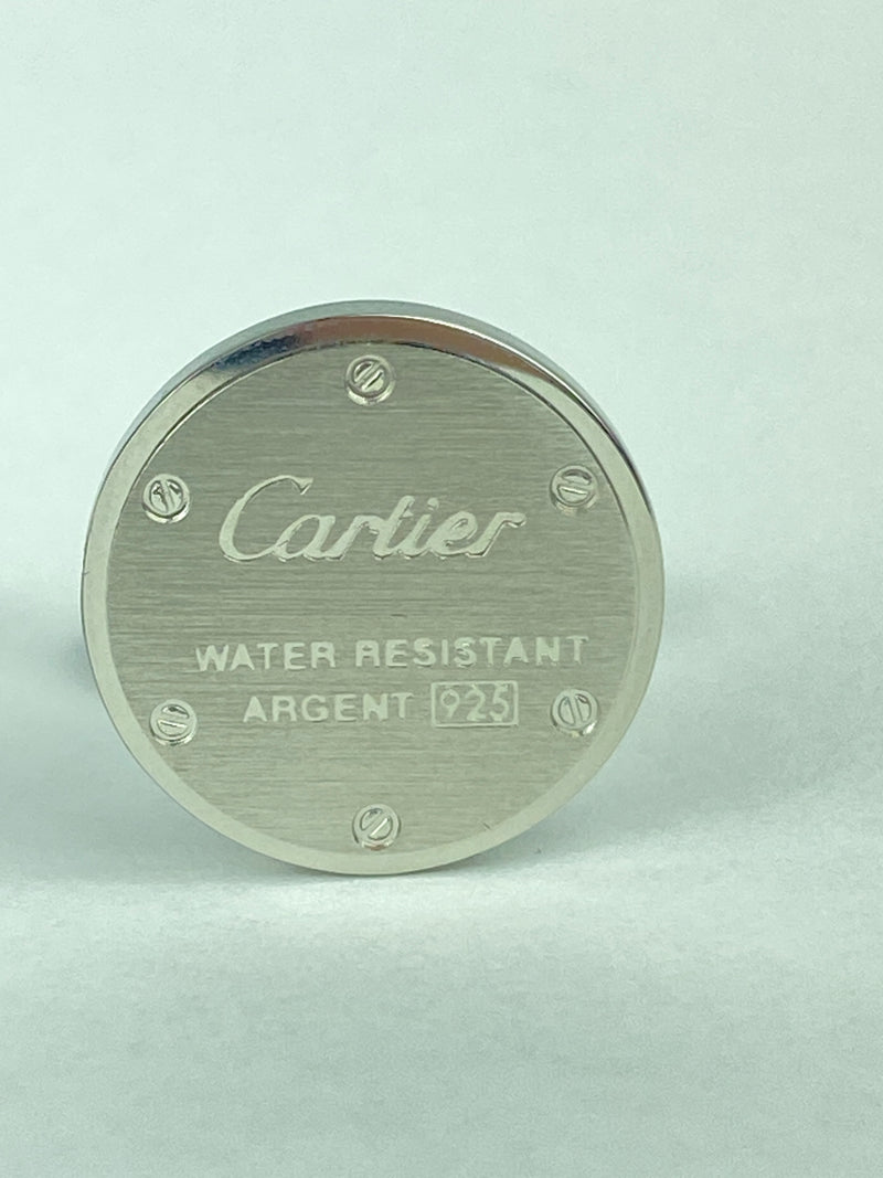 CARTIER - WATER RESISTANT DÉCOR CUFFLINKS - AS NEW