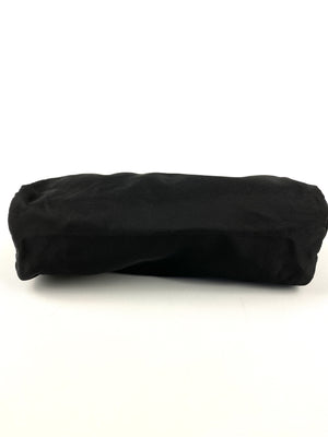 PRADA - BLACK NYLON COSMETIC POUCH MAKEUP CASE