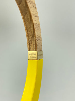 LOUIS VUITTON - BRIGHT YELLOW COLORAMA BANGLE
