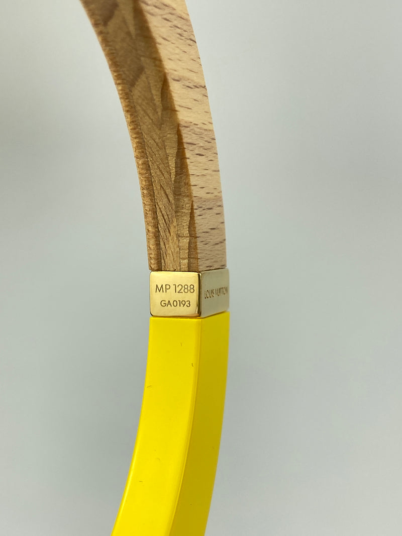 LOUIS VUITTON - BRIGHT YELLOW COLORAMA BANGLE