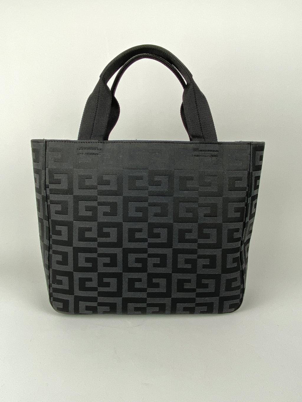 GIVENCHY - GG MONOGRAM CANVAS TOTE BLACK