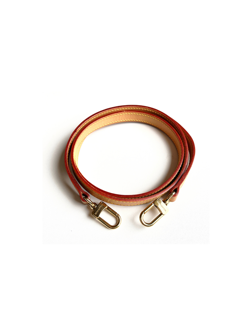 LOUIS VUITTON - VACHETTA LEATHER CROSSBODY STRAP - 120 cm