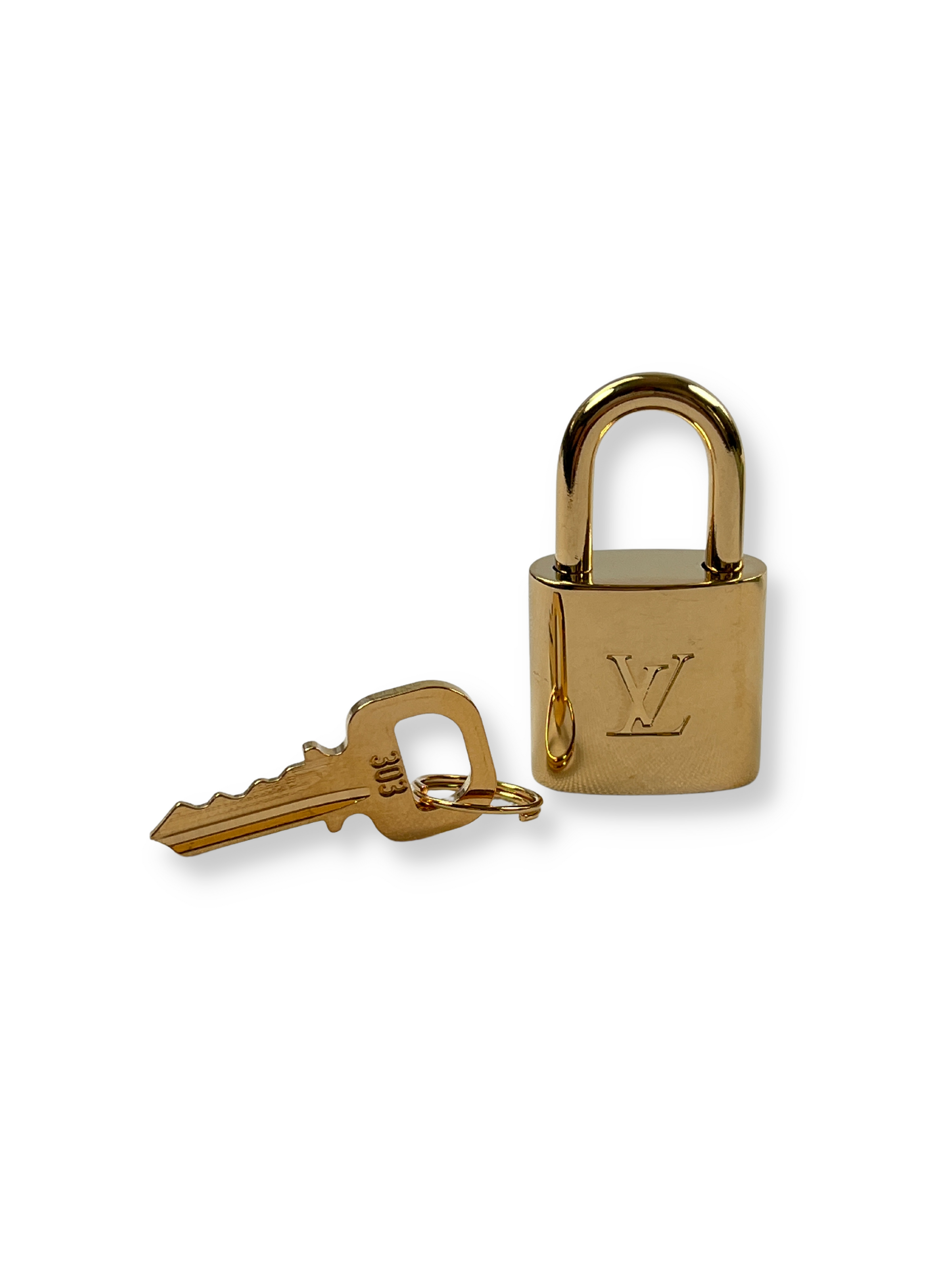 Louis Vuitton Lock # 303 Used Tarnished NO KEY