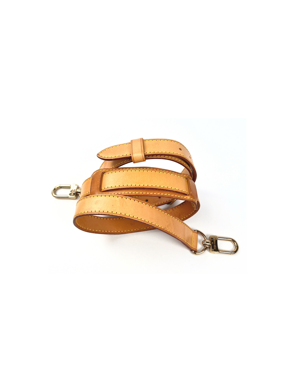 LOUIS VUITTON - VACHETTA LEATHER KEEPALL SHOULDER STRAP