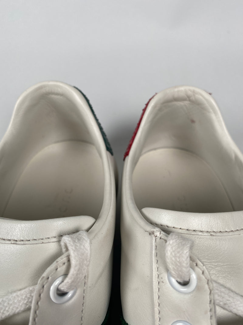 GUCCI - ACE SAFETY PIN SNEAKER - Sz 38.5 *fits large