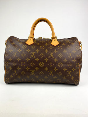 LOUIS VUITTON - MONOGRAM SPEEDY BANDOULIERE 35